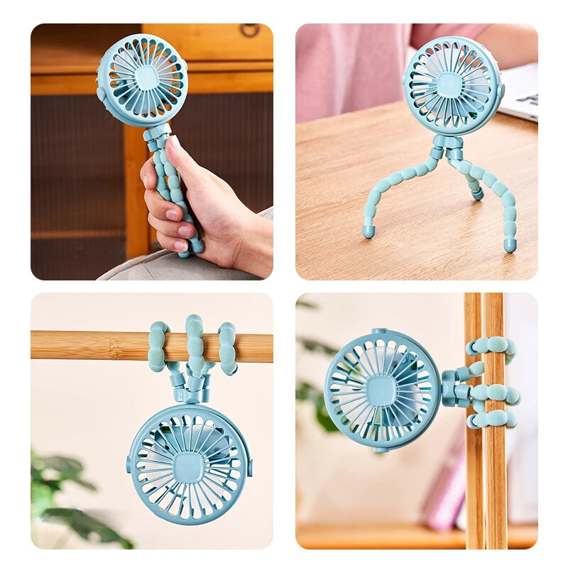 Mini ventilateur portable pour poussette │FlexiFan™